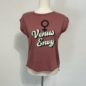 Tori Amos Venus Envy Mauve T-Shirt Sz S
